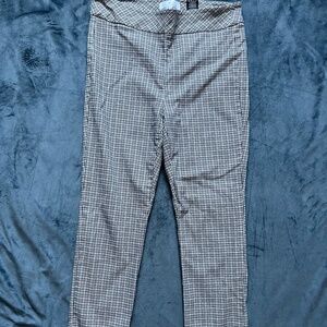 Women's Plaid Pants Size Medium